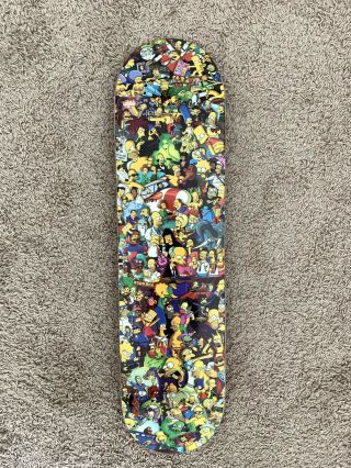 Rare,  Limited Edition " The Simpsons 25th Anniversary " Skateboard Deck