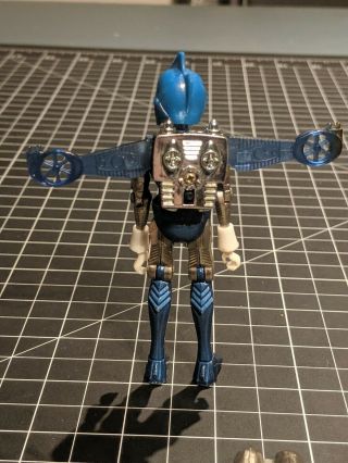 Vintage 1976 Mego Micronauts Space Glider Series 1 Set of 3 Blue,  Green,  Gold 3