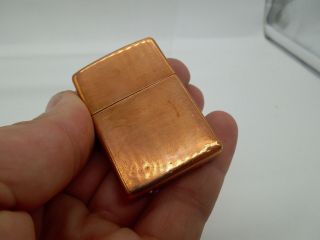 Vintage Rare 2003 Copper Zippo Lighter 1 of 4 Listed L@@K 2