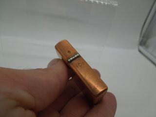 Vintage Rare 2003 Copper Zippo Lighter 1 of 4 Listed L@@K 5