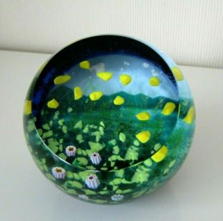 Vintage Caithness Glass Paperweight 