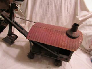 Vintage Keystone Pressed Steel Mobile Steam Shovel