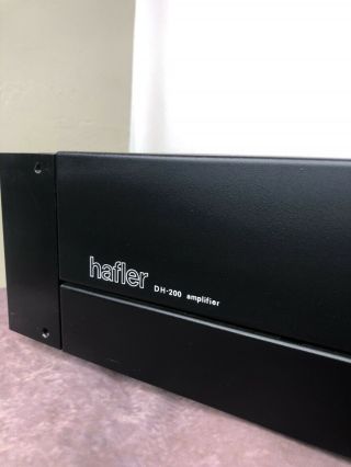 Hafler DH - 200 amplifier Vintage Amp Not Able To Test. 3