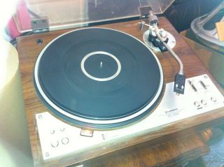 Rare Pioneer PL - 530 Direct Drive full auto Stereo Turntable w/cover & paperwork 3
