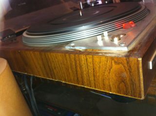 Rare Pioneer PL - 530 Direct Drive full auto Stereo Turntable w/cover & paperwork 6