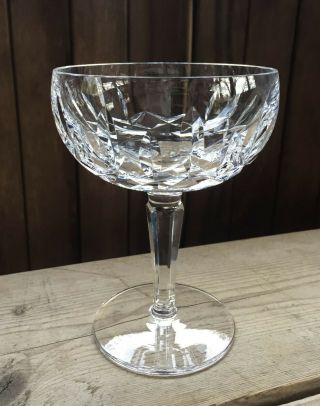 VINTAGE Set Of 2 Waterford Crystal Kildare Sherbet/Champagne Glasses 5 1/4 