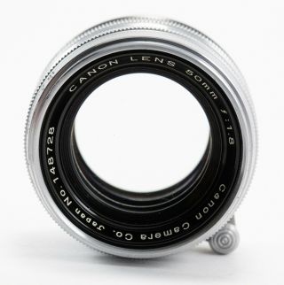 (26) RARE Canon IIF2 RF body w/50/1.  8 lens & cap, 7