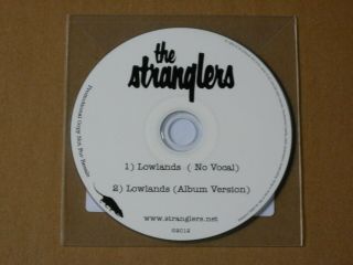 The Stranglers " Lowlands " - 2 Track - 2012 - Very Rare Promo Cd Single - 20 Only