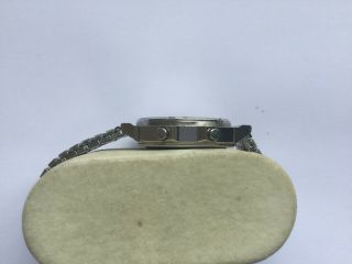 Vintage Seiko Alarm Chronograph LCD Mans Watch Minty 8