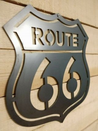 Premium Route 66 Metal Wall Road Sign Handmade vintage america Man Cave retro 2