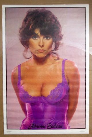 Vintage 1978 Adrienne Barbeau Pin - Up Lingerie Poster 3594 23x35 David Alexander