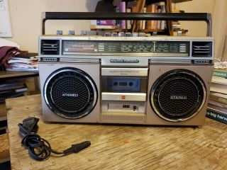 Vintage National Panasonic Boom Box Radio,  With Power Cord Rx - 5030