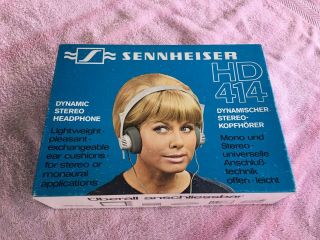 Vintage Sennheiser Hd 414 Headphones