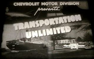 16mm Film: Transportation Unlimited - 1949 Vintage Jam Handy Promotional Rare