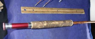 Vintage South Bend HCH Or C Bamboo Fly Fishing Rod 47 - 9 Fish Gear 4pc 4