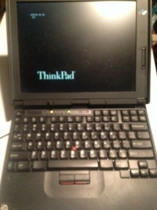Ibm Thinkpad 380xd (2635 - 9au) Vintage 1998,  With Charger & Battery