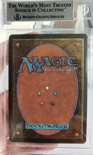 Vintage Magic | MTG BGS 9 Beta Living Artifact,  QUAD,  9.  5, 4