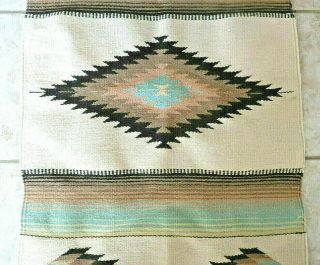 VINTAGE Native American Indian Navajo Wool Rug Handmade/Woven 59 