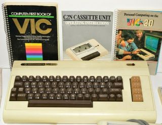 Commodore VIC 20 Computer Cassette Player Video Game Tapes RARE SNAKMAN Software 2