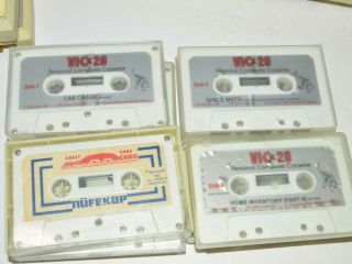 Commodore VIC 20 Computer Cassette Player Video Game Tapes RARE SNAKMAN Software 8