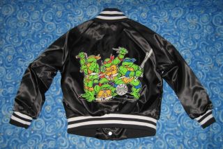 Collector Quality Vintage Chalk Line Jacket Teenage Mutant Ninja Turtles Child