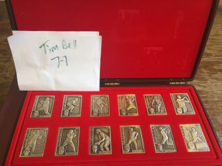 1984 Topps Gallery Of Immortals Sterling Silver Edition Rare
