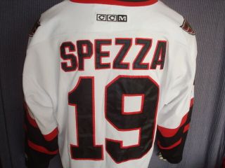 Rare Vintage Ottawa Senators Jason Spezza 19 Sewn Ccm Hockey Jersey Sz M