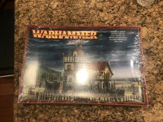 Games Workshop Warhammer Fortified Manor 2010 Edition Rare Aos Fantasy Noble