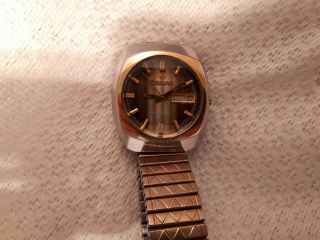 Rare Men/s Vintage Watch.  Zodiac.  Ref :106.  Cal :2790.  Automatic.  Chunky.  1970 