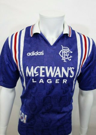 Vintage 1996 Glasgow Rangers Football Top 38 - 40 Chest