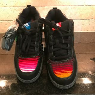 Nike Sb P - Rod Zoom Air Elite Mexican Blanket Ds Rare Size 12 Paul Rodriguez