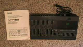 Vintage Analog 90’s Yamaha Mt120 Multitrack/4 Track Cassette Dual Speed Recorder