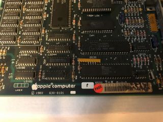 Apple Macintosh 128k Vintage 1984 Logic Board - Display or Parts 2