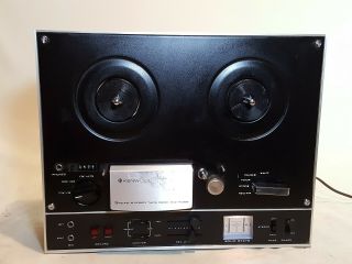 Vintage Reel To Reel Tape Deck Kenwood Kw - 4066 - 3 Head Solid State Japan