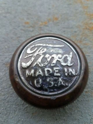 Vintage Ford made in usa rat hot rod shift knob Pick up truck scta model t a. 4