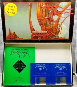 Amiga Shadow Of The Beast Ii Vintage Long Box Commodore Game By Psygnosis (2)