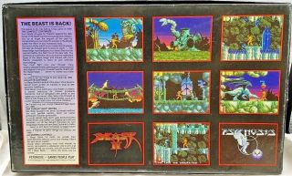 Amiga SHADOW OF THE BEAST II Vintage LONG BOX Commodore Game by Psygnosis (2) 3