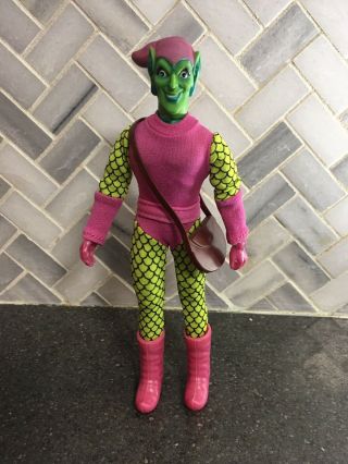 Mego Green Goblin 1974 Vintage Action Figure Great Cond.  Very Rare Marvel Comics