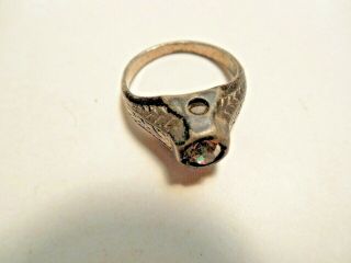 Antique Stanhope Image Totally Nude Woman Unisex Ring Size 8.  5