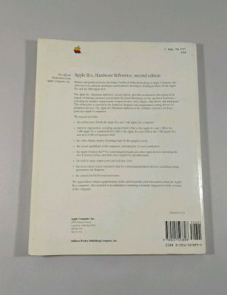 Vintage Apple IIGS Hardware Reference Technical Second Edition Addison Wesley 2