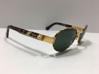 VINTAGE GIANFRANCO FERRE GFF 250/S HB6 GOLD MADE IN ITALY SUNGLASSES 2