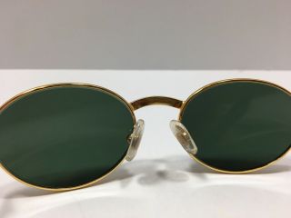 VINTAGE GIANFRANCO FERRE GFF 250/S HB6 GOLD MADE IN ITALY SUNGLASSES 8