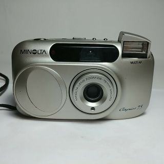 Rare And Vintage Minolta Capios 75 Film Camera Multi Af Lens Zoom 28 - 75mm Macro