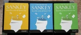 The Definitive Sankey Complete Set.  Books 1,  2,  3,  Dvd.  Hardback.  Rare.