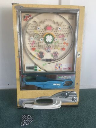 Vintage Nishijin Pachinko Machine - Arcade Pinball Game Aoi - Umi