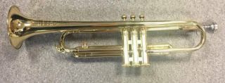 Vintage GRETSCH COMMANDER Trumpet with Hard Case & 7C Mouthpiece,  NR 3