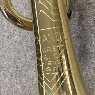 Vintage GRETSCH COMMANDER Trumpet with Hard Case & 7C Mouthpiece,  NR 5