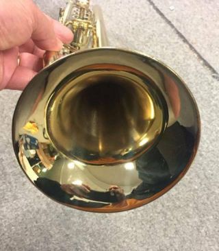 Vintage GRETSCH COMMANDER Trumpet with Hard Case & 7C Mouthpiece,  NR 6