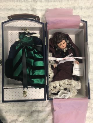 Rare Madame Alexander Anna Karenina 10 " Doll Box Trunk Set 75th Anniversary Ed