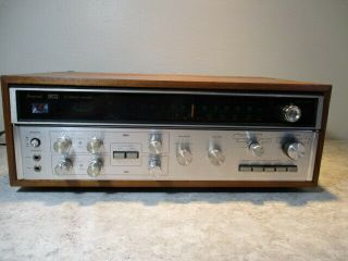 Vtg Sansui Qrx - 3500 Quadraphonic Qs 4 Channel Stereo Receiver Amplifier Tuner Nr